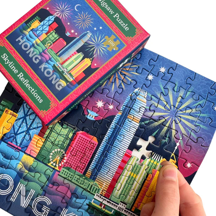 MINI PUZZLE : Skyline Reflections