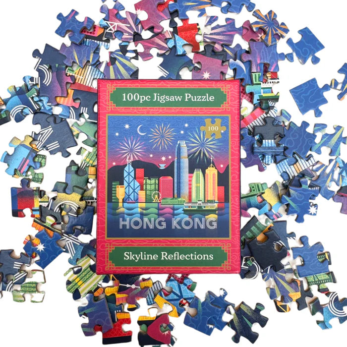 MINI PUZZLE : Skyline Reflections