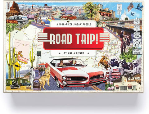 Road Trip! A 1000-Piece Jigsaw Puzzle