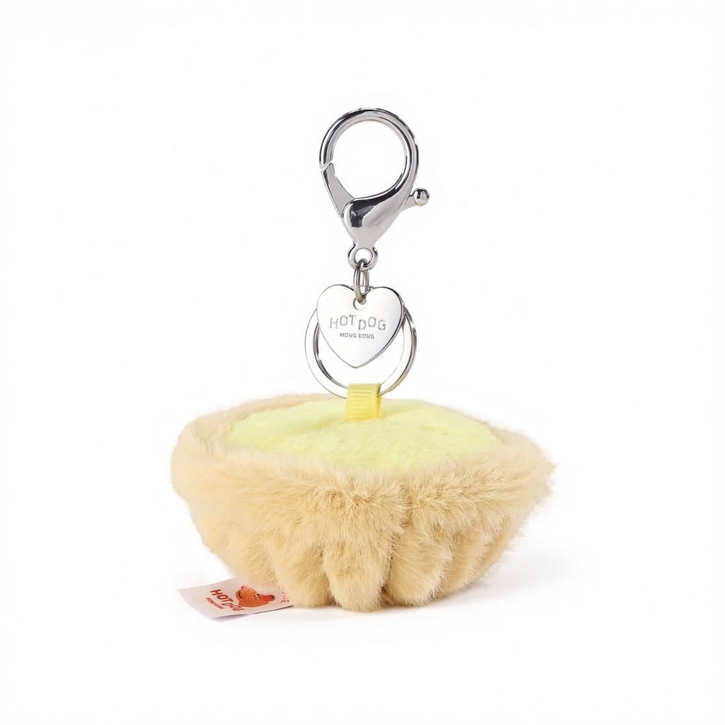 " Egg Tart " Hot Dog Cafe HK Bag Charms