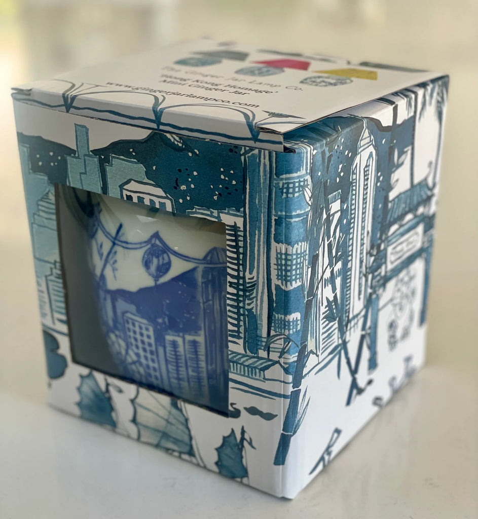 " Hong Kong Homage " Ginger Jar Mini - The Ginger Jar Lamp Co.