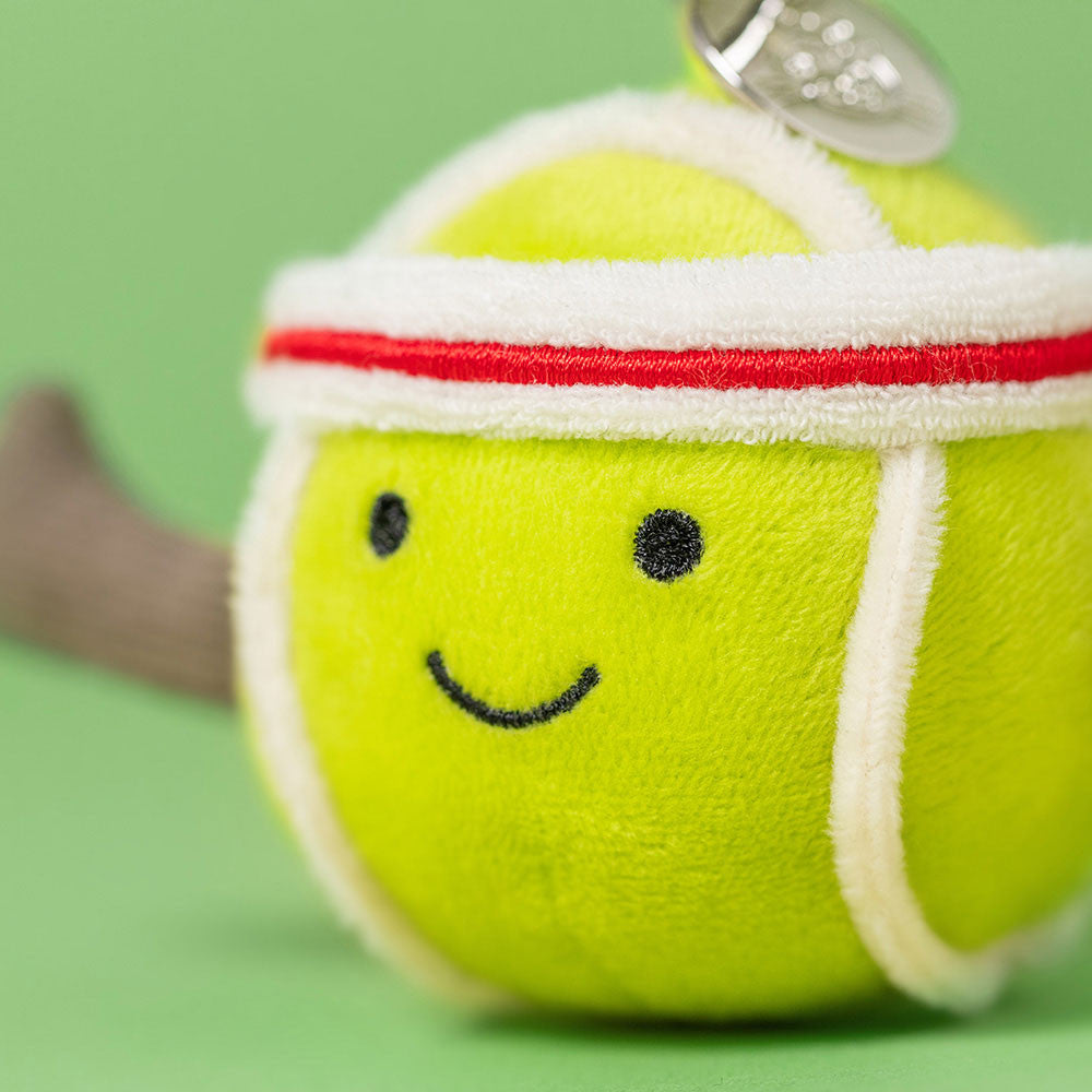 Jellycat Amuseable Sports Tennis Bag Charm