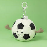 Jellycat Amuseable Sports Football Bag Charm