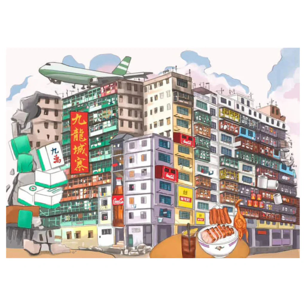 1000pc Puzzle: Kowloon Walled City