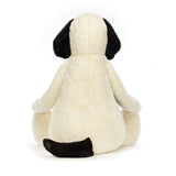 Jellycat Bashful Black & Cream Puppy Medium