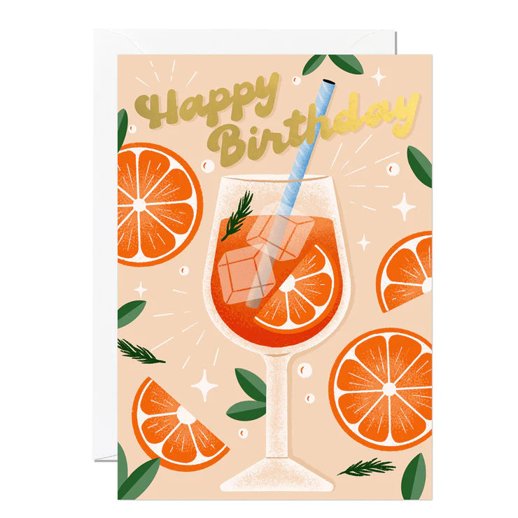 Product image of Aperol Spritz Birthday Card