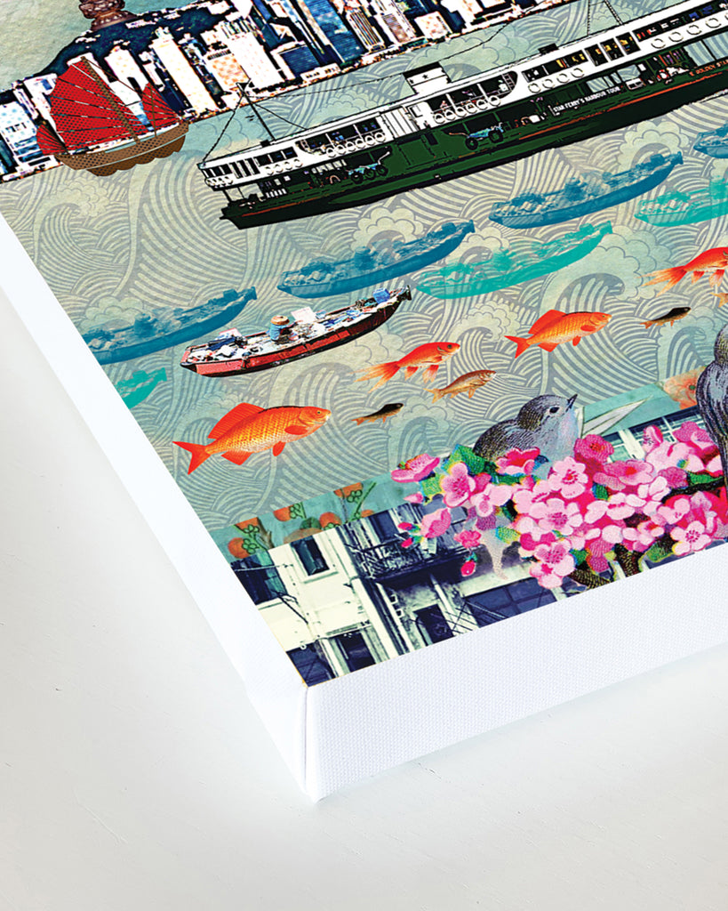 Hong Kong Ferry Artwork