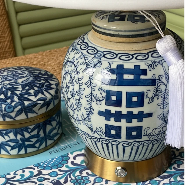 Double Happiness Mini Rechargeable Lamp