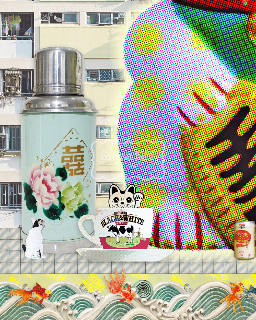 Ok La! Lucky Cat Artwork