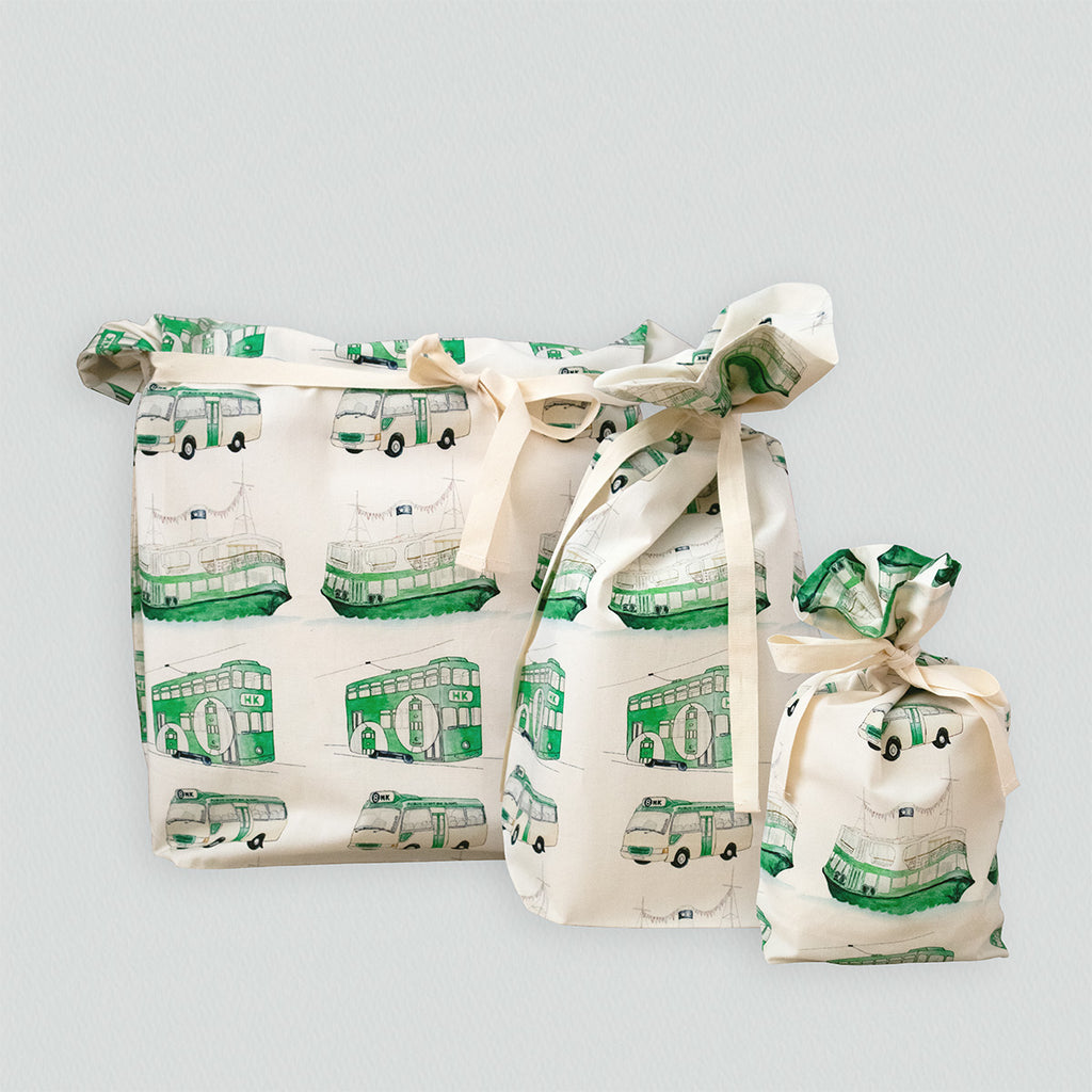Public Transport HK Style Reusable Gift Bag