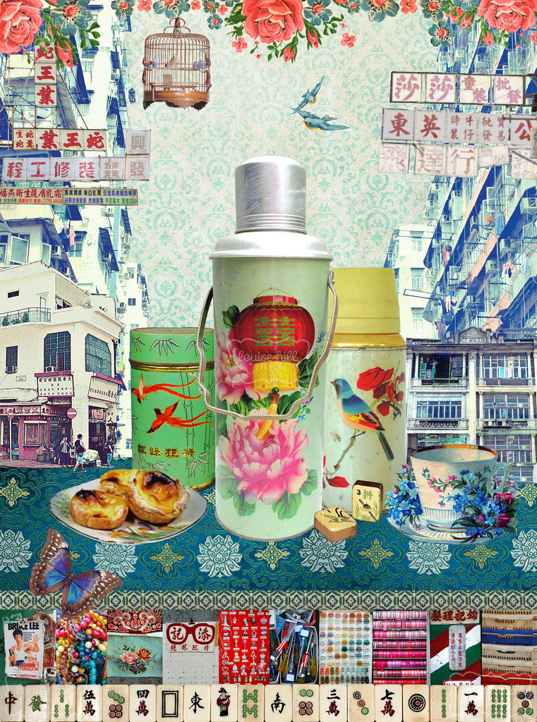 Hong Kong Mahjong Artwork