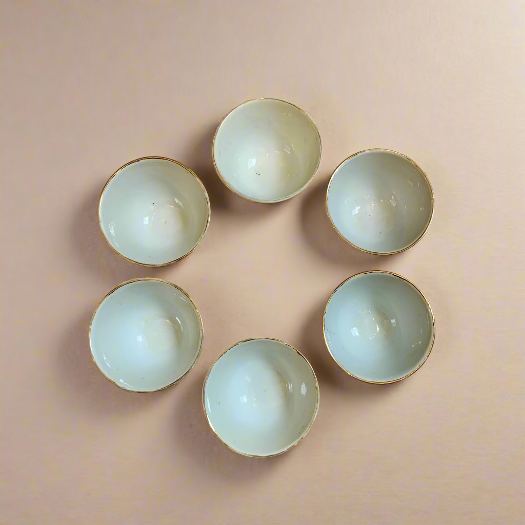 Vintage Gold Dragon & Phoenix Tea Set