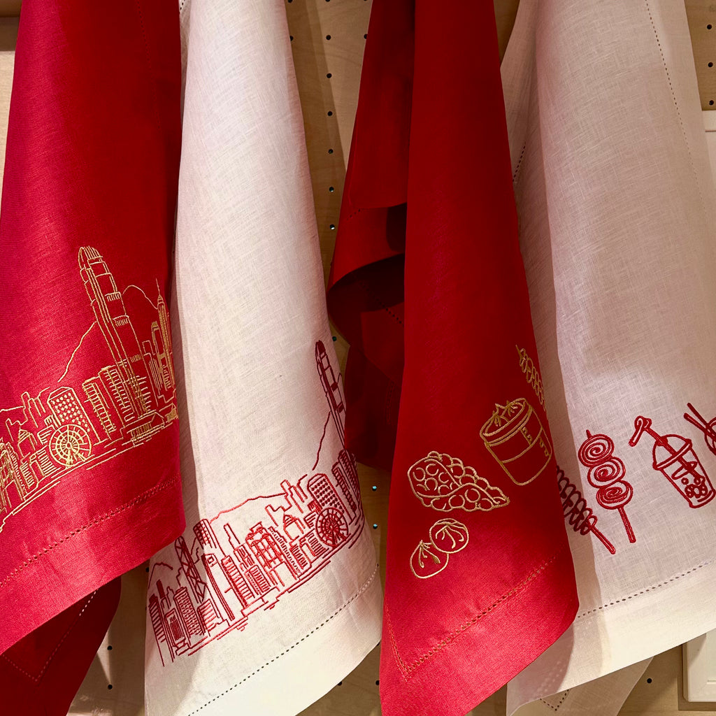 Hong Kong Linen Tea Towel - Limited Edition
