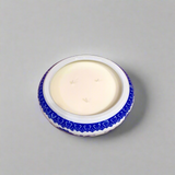 Blue & White Dragon Planter Pot with Candle - Small