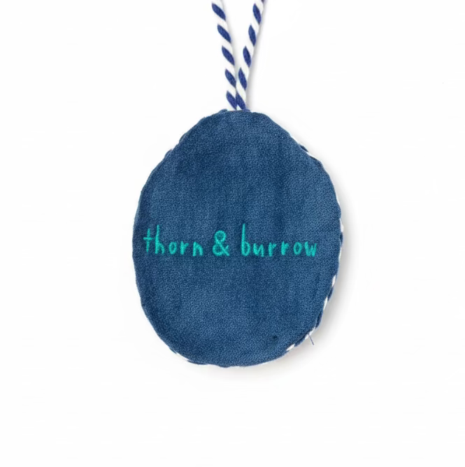 Ginger Jar Needlepoint Ornament