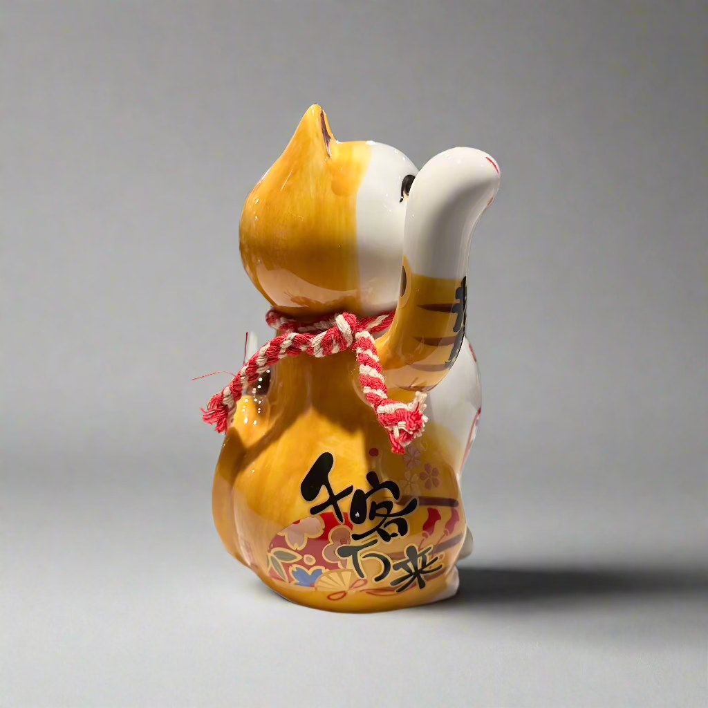 Ceramic Lucky Cat Money Bank