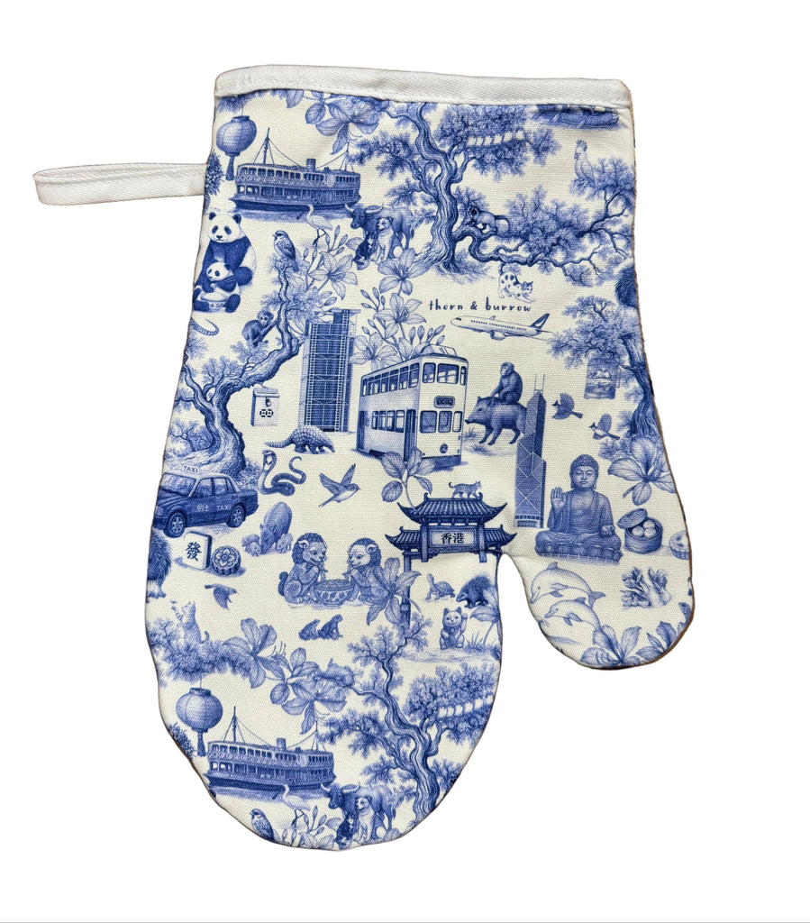 Hong Kong Chinoiserie Oven Glove