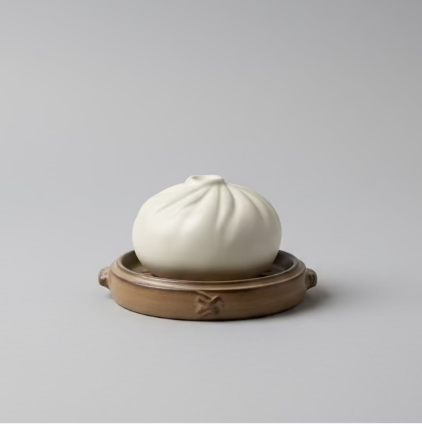 Xiao Long Bao Ceramic Incense Holder Set
