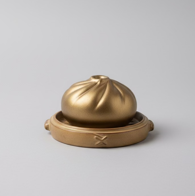 Xiao Long Bao Ceramic Incense Holder Set