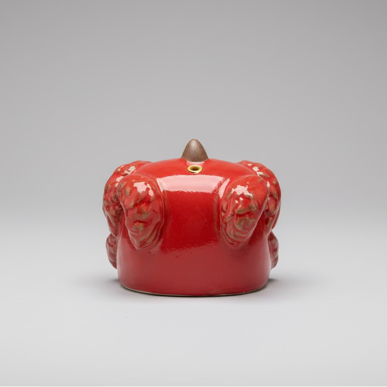 Lion Ceramic Incense Holder