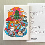 Hong Kong Dragon Magnet