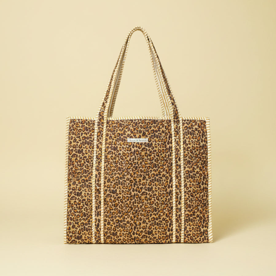 Indian Hand Block Printed Tote Bag