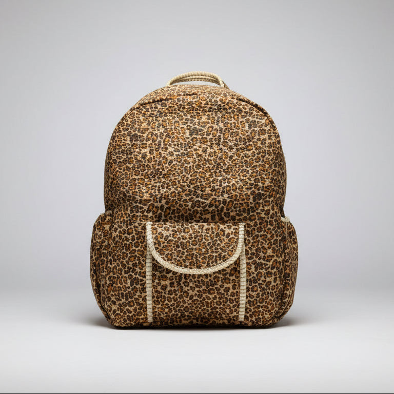 Indian Hand Block Printed Backpack