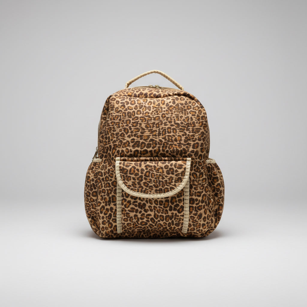 Indian Hand Block Printed Backpack
