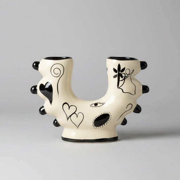 Flower Child Ceramic Vase Collection
