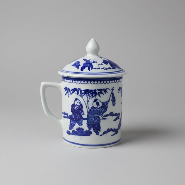 Longevity Ceramic Mug Candle with Lid