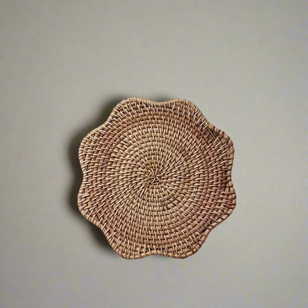 Woven Rattan Placemat Collection