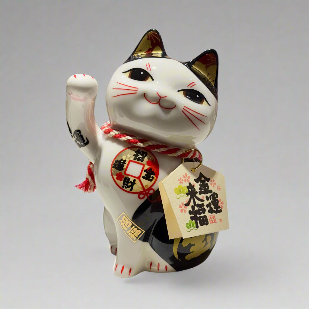 Ceramic Lucky Cat Money Bank