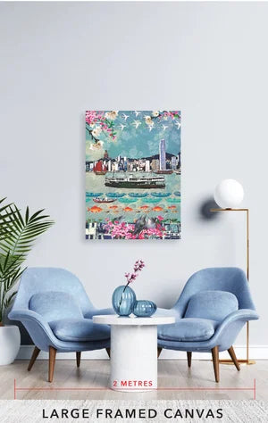 Hong Kong Ferry Artwork