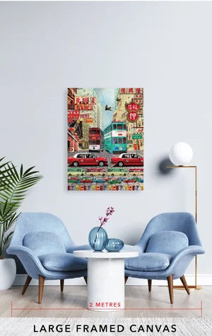 Hong Kong Taxi Artwork