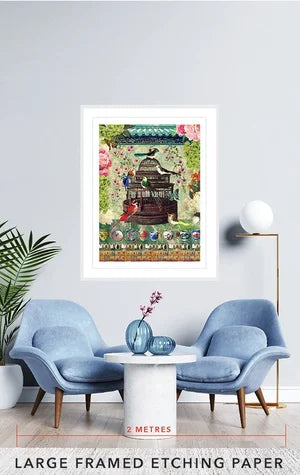 Bird & Flower Market Artwork