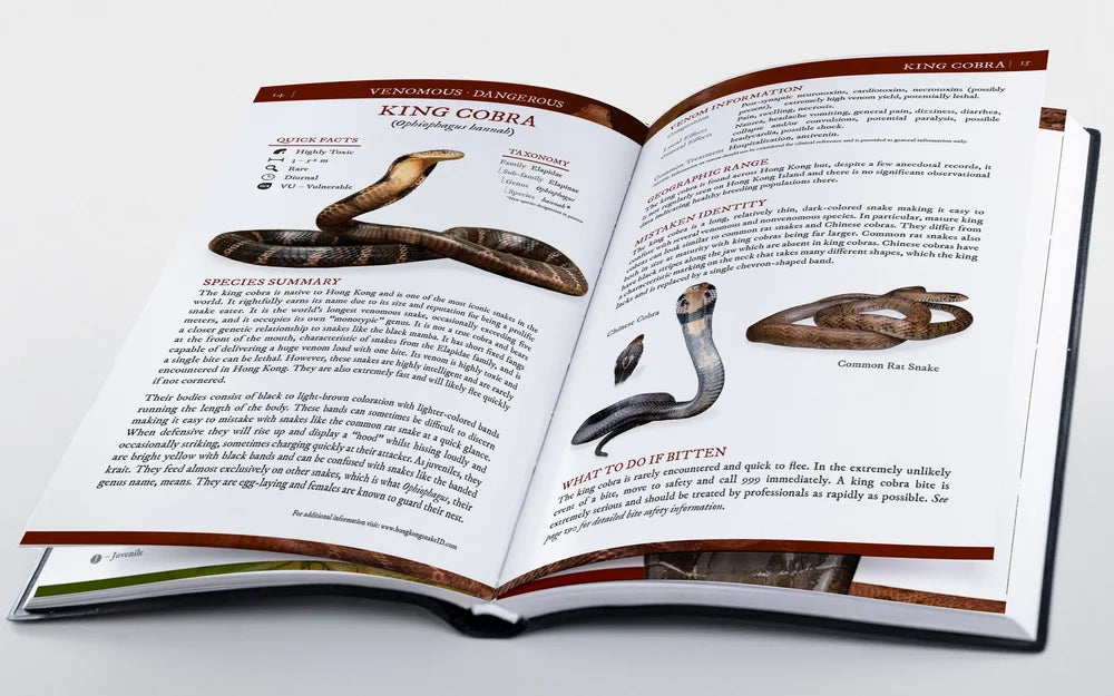 A Field Guide to The Snakes of Hong Kong 2nd Edition