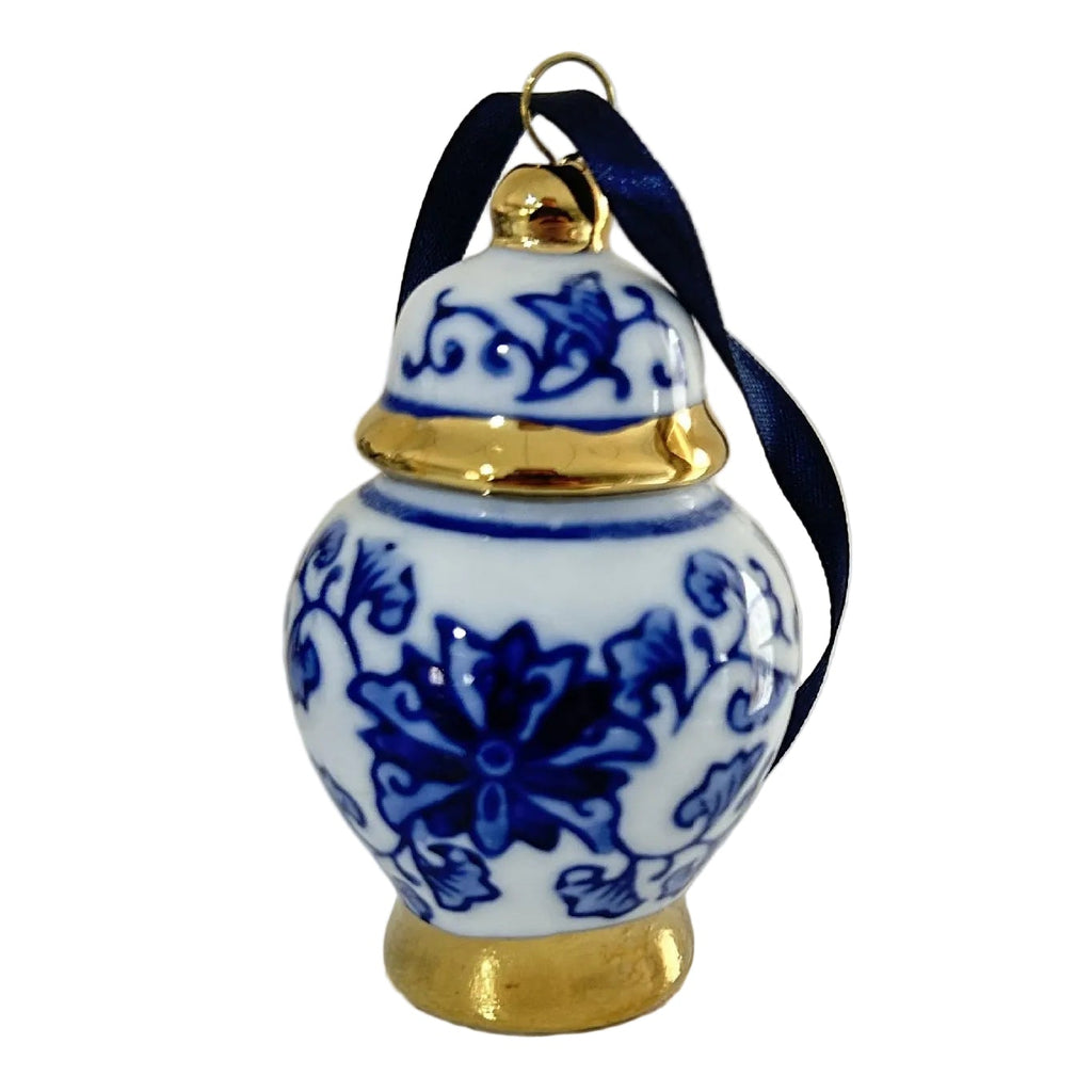 Ceramic Chinese Ornaments with Gold