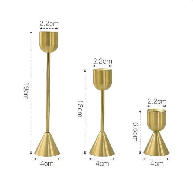 Product image of Classic Candleholder Short - Set of 3