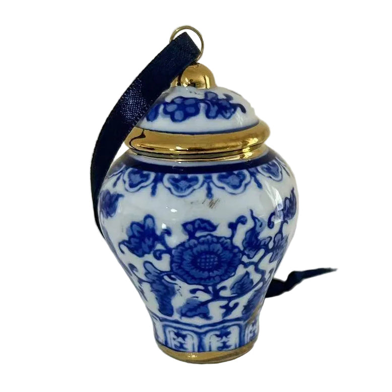 Ceramic Chinese Ornaments with Gold