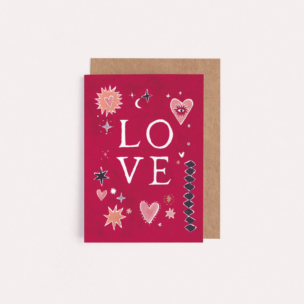 HEARTS MINI LOVE CARD