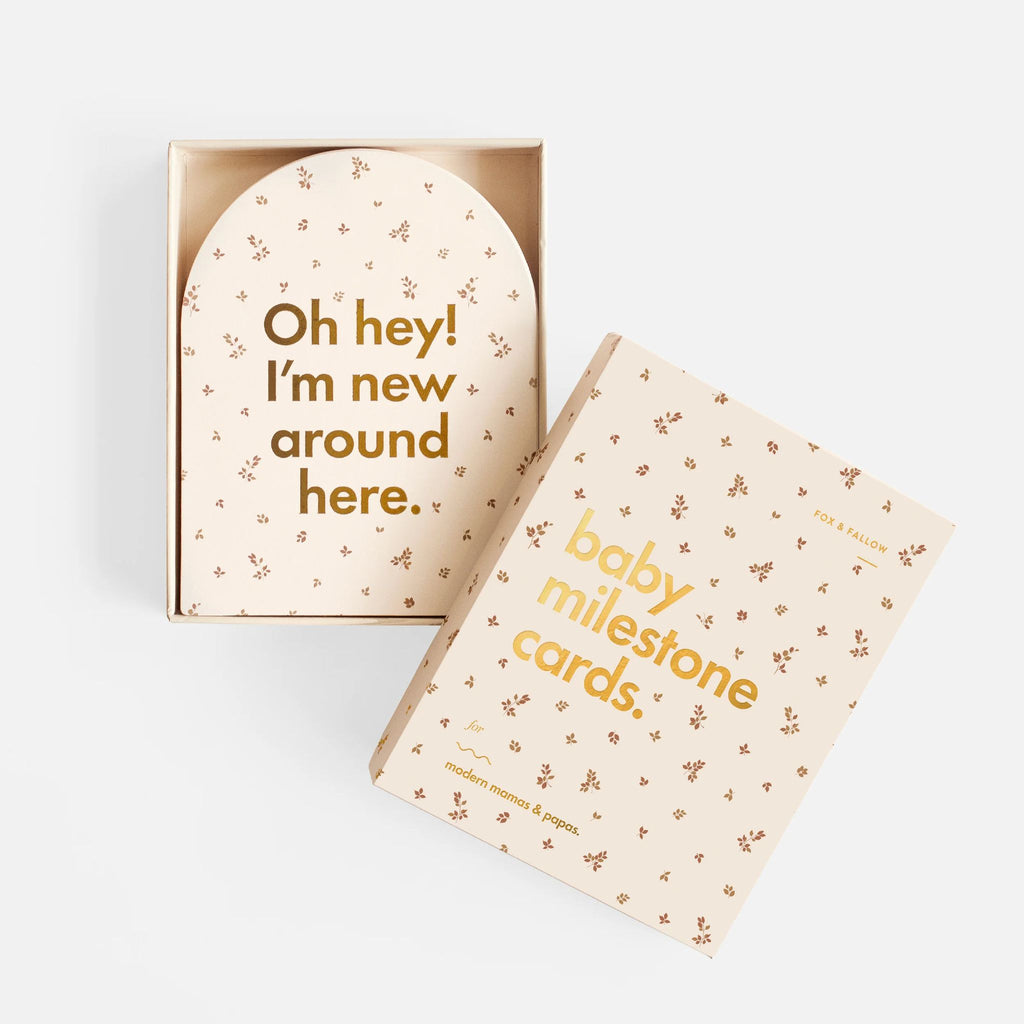 Baby Milestone Cards (Multiple Styles)