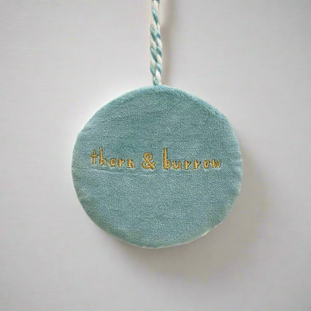 Noodle Truck Needlepoint Ornament