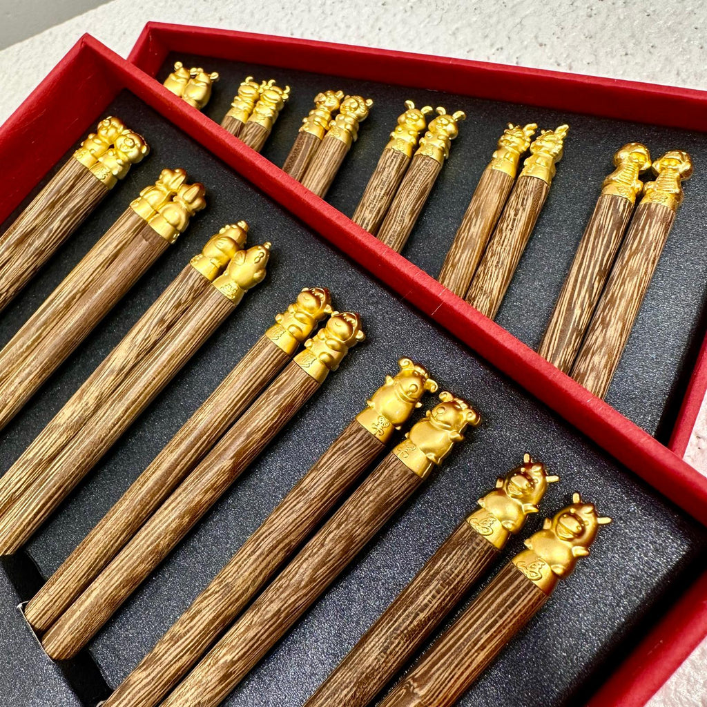 Zodiac Wooden Chopsticks