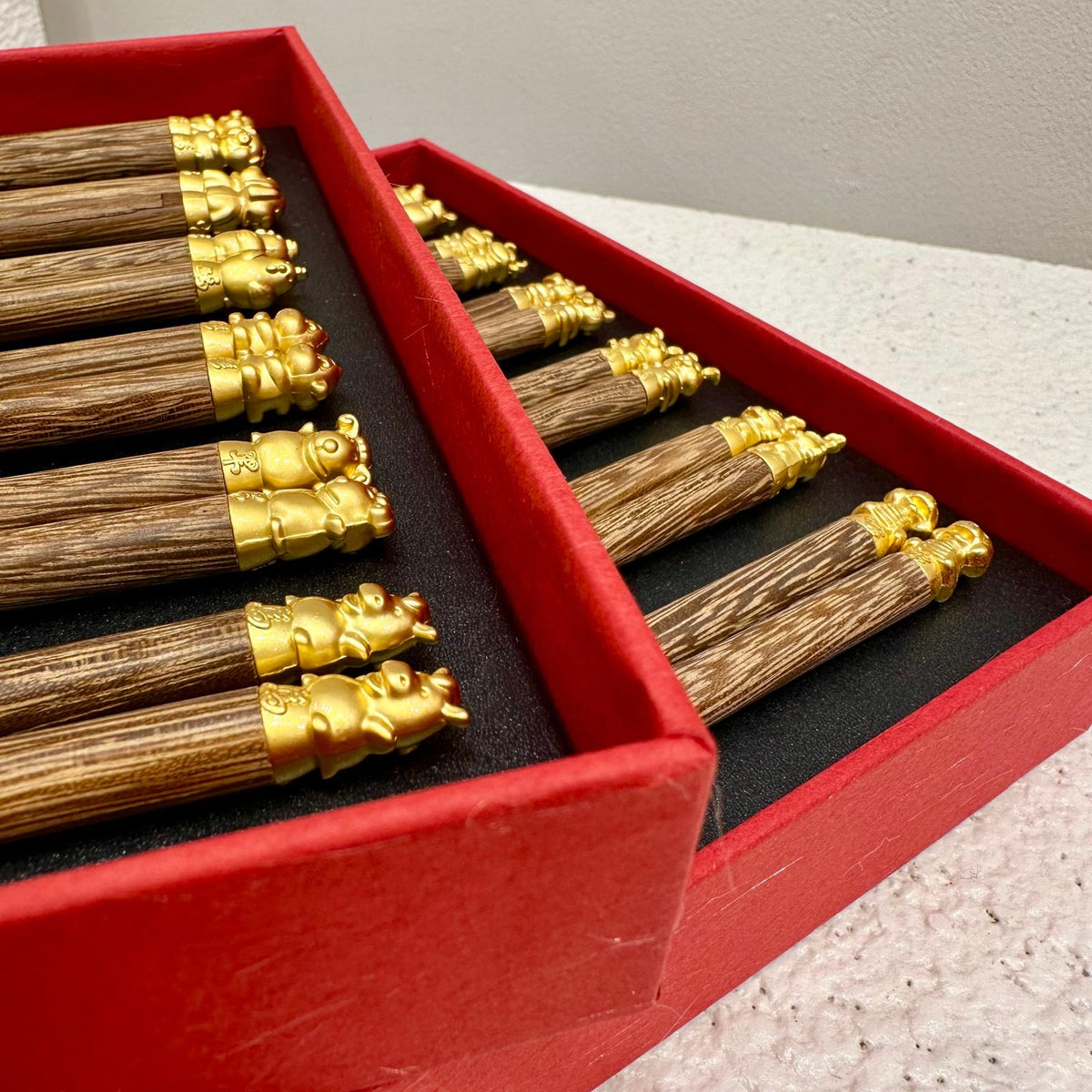 Zodiac Wooden Chopsticks - Thorn and Burrow