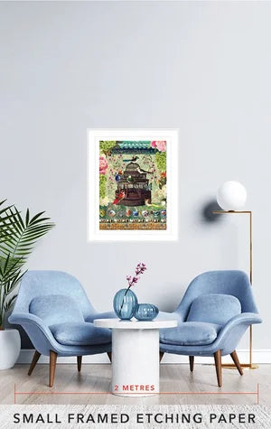 Bird & Flower Market Artwork