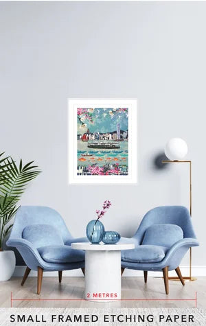 Hong Kong Ferry Artwork