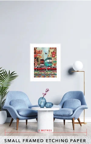 Hong Kong Taxi Artwork