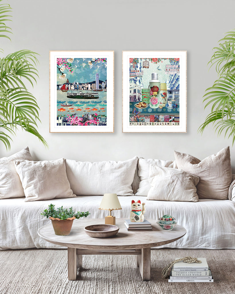 Hong Kong Ferry Artwork