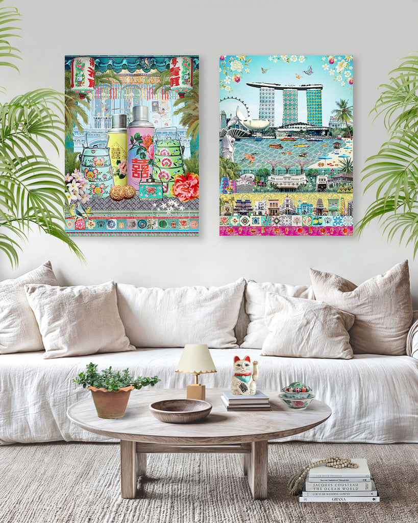 Singapore Shophouse Artwork