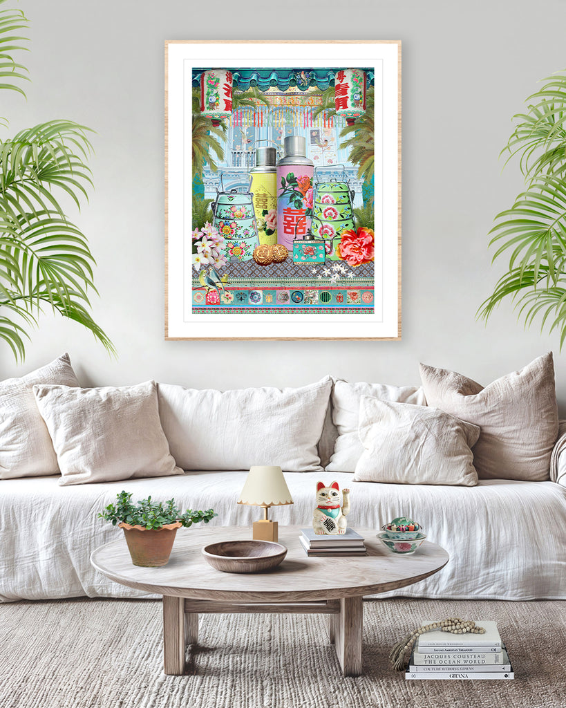 Singapore Shophouse Artwork